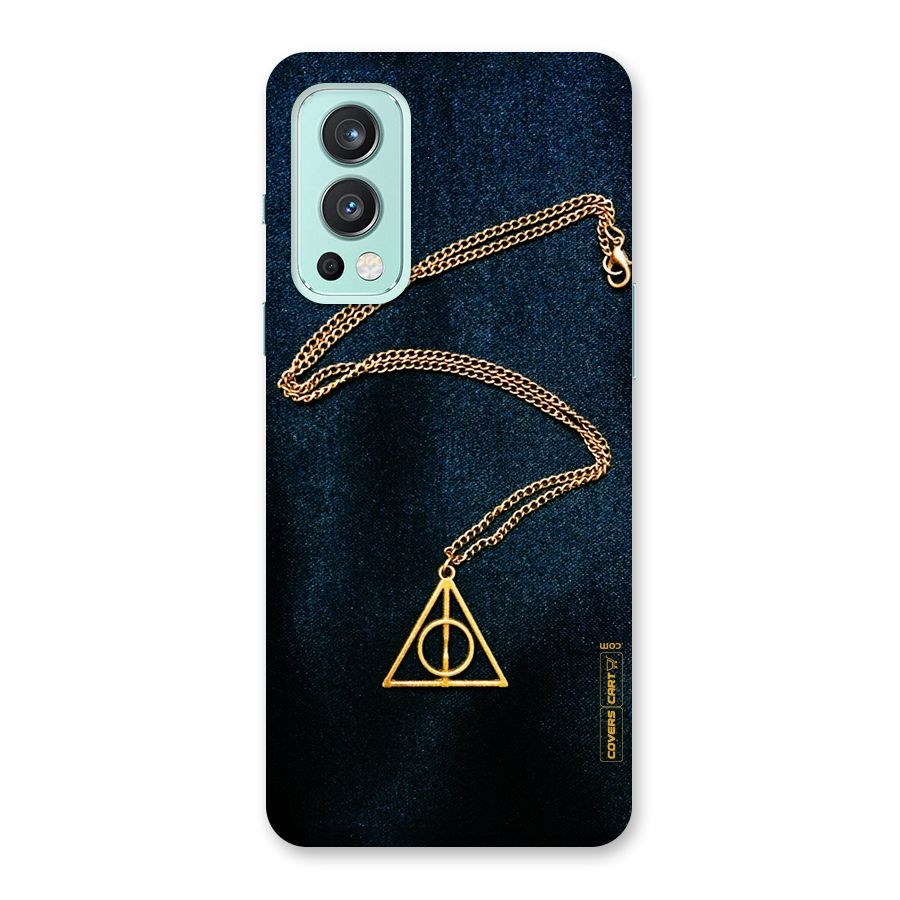 Golden Chain Back Case for OnePlus Nord 2 5G