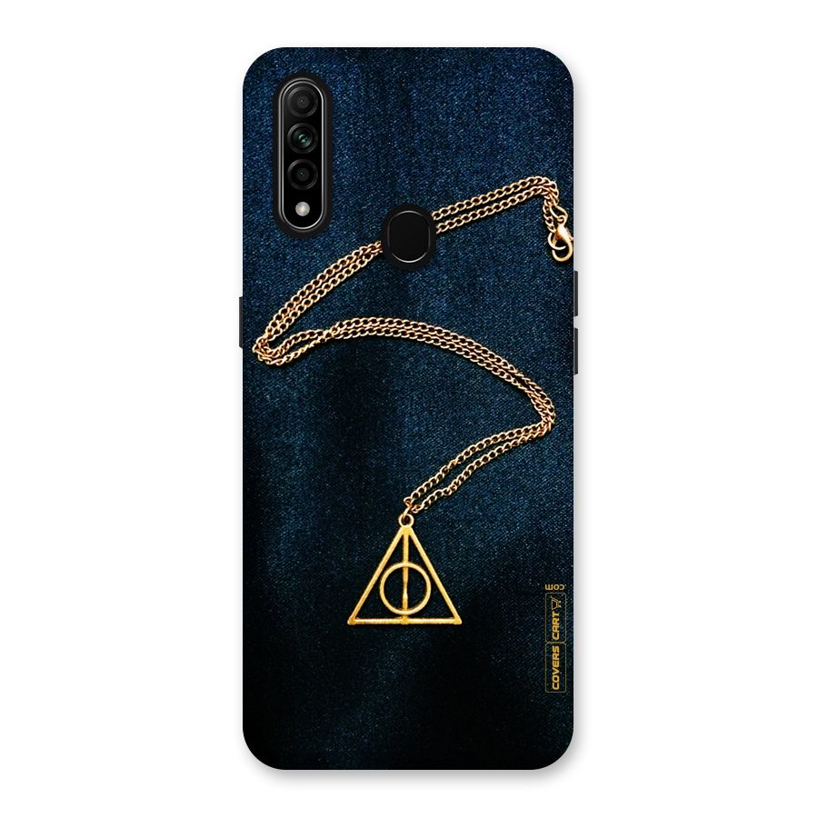 Golden Chain Back Case for Oppo A31