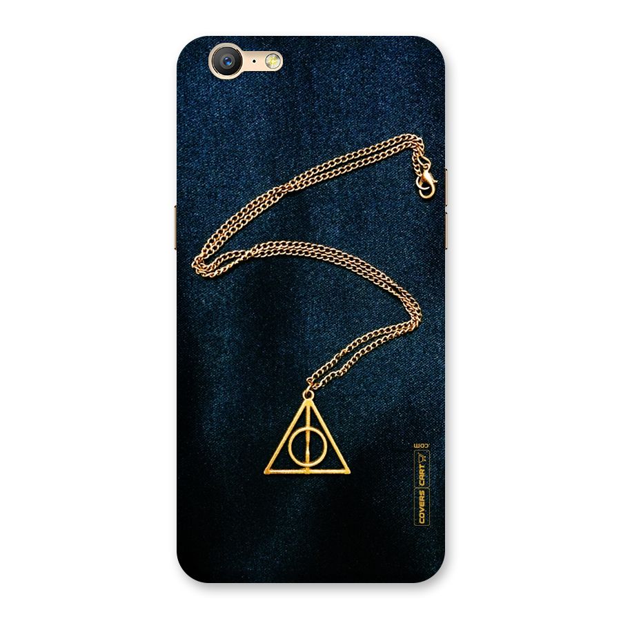 Golden Chain Back Case for Oppo A39