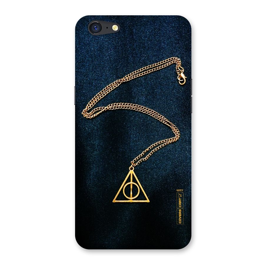 Golden Chain Back Case for Oppo A71