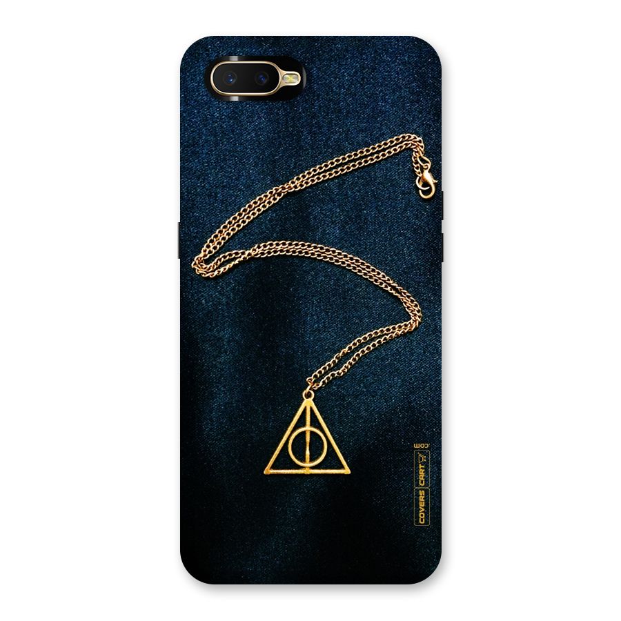 Golden Chain Back Case for Oppo K1