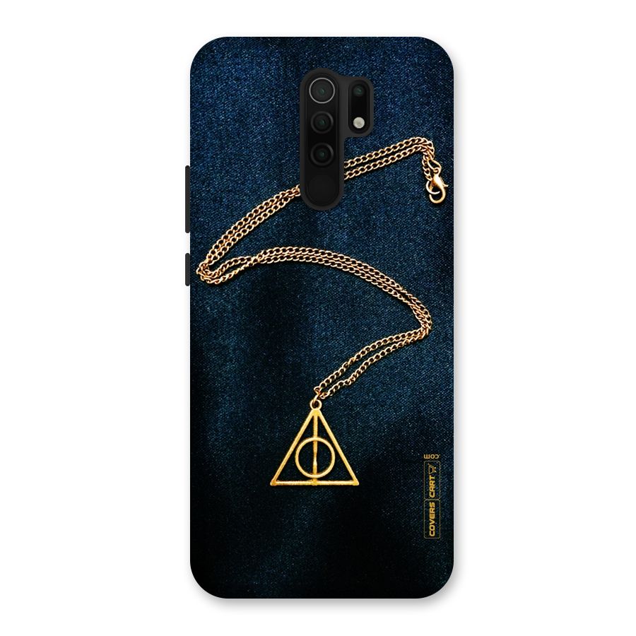 Golden Chain Back Case for Poco M2