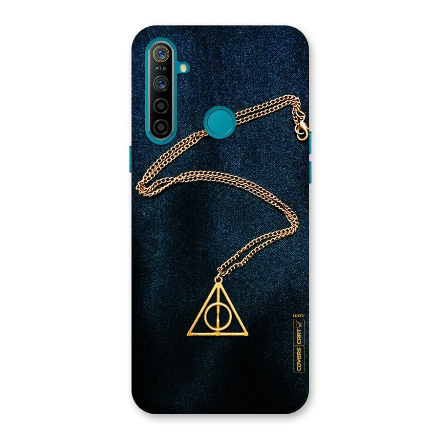 Golden Chain Back Case for Realme 5i