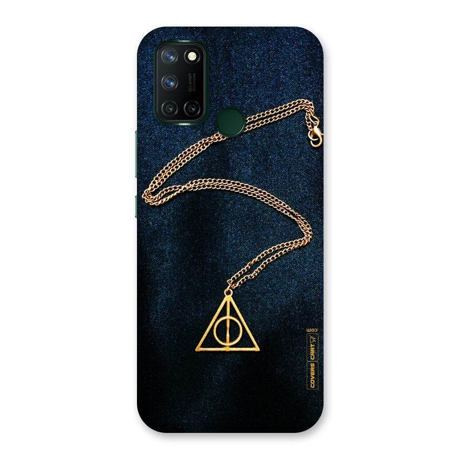 Golden Chain Back Case for Realme 7i