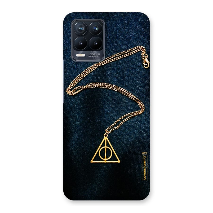 Golden Chain Back Case for Realme 8 Pro