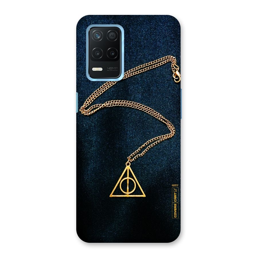 Golden Chain Back Case for Realme 8s 5G