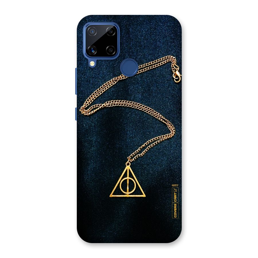 Golden Chain Back Case for Realme C15