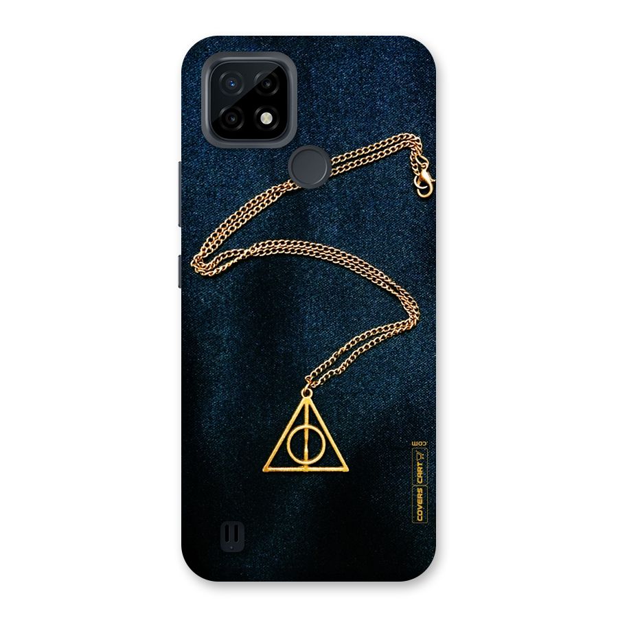 Golden Chain Back Case for Realme C21
