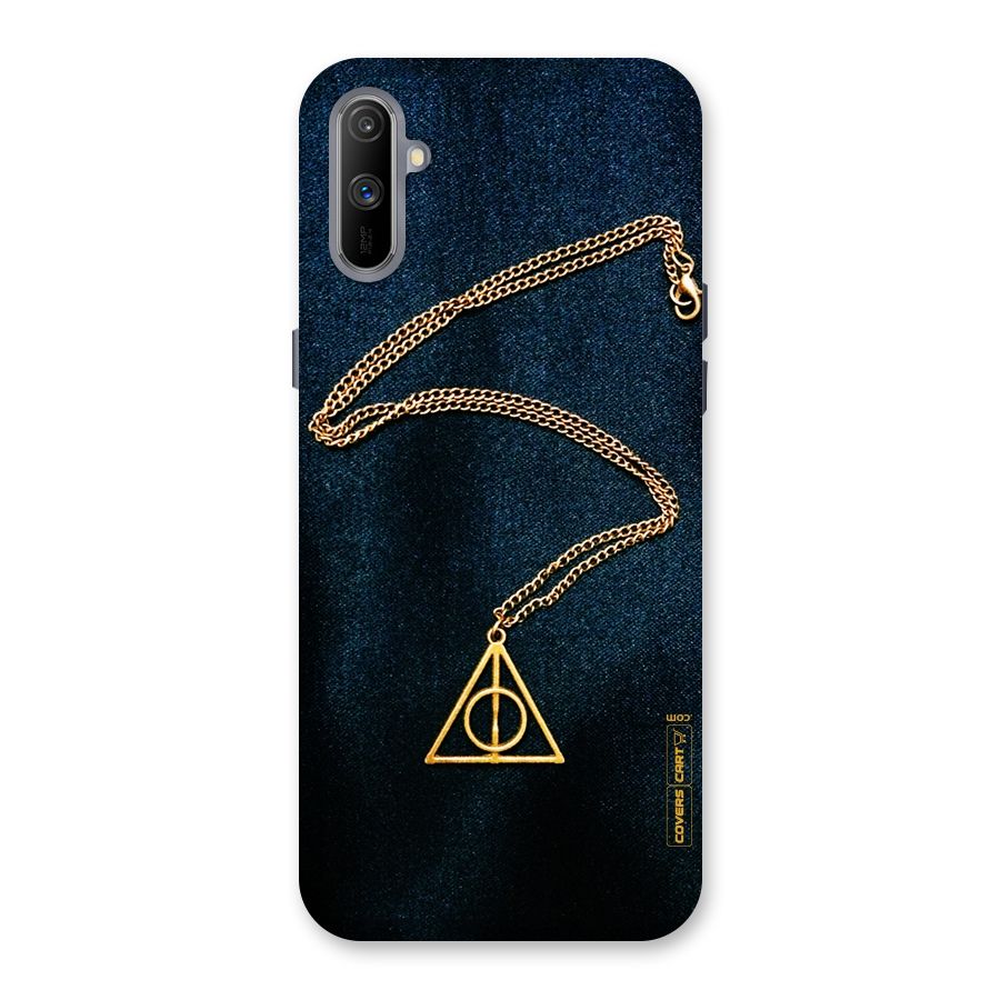 Golden Chain Back Case for Realme C3