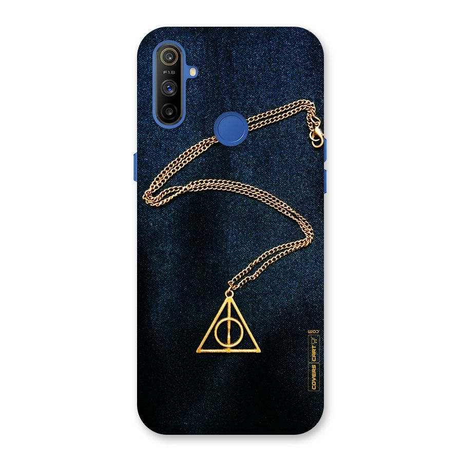 Golden Chain Back Case for Realme Narzo 10A