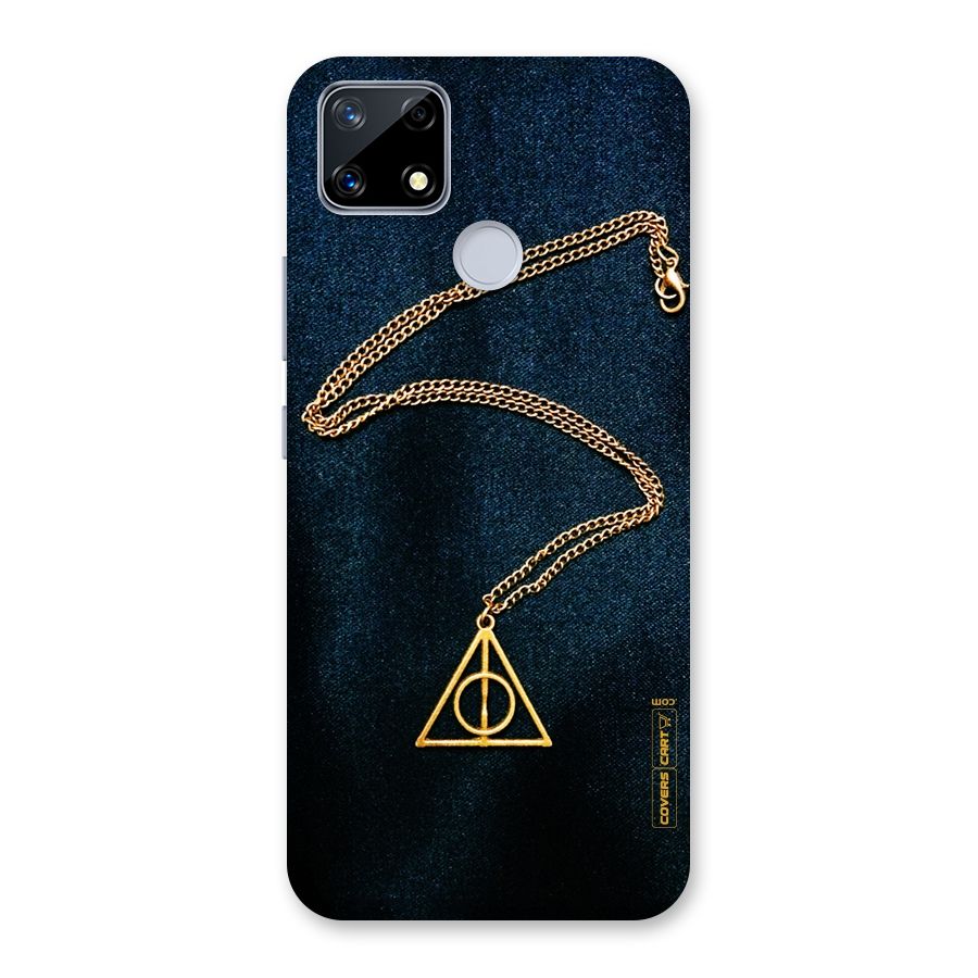 Golden Chain Back Case for Realme Narzo 20