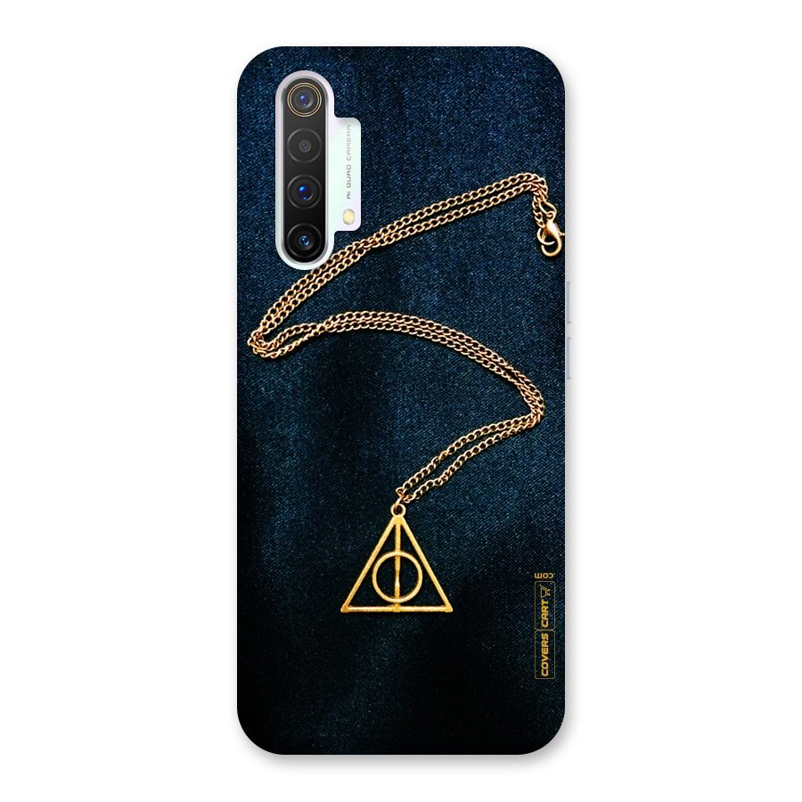 Golden Chain Back Case for Realme X3 SuperZoom