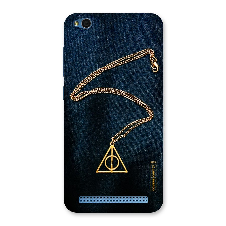 Golden Chain Back Case for Redmi 5A