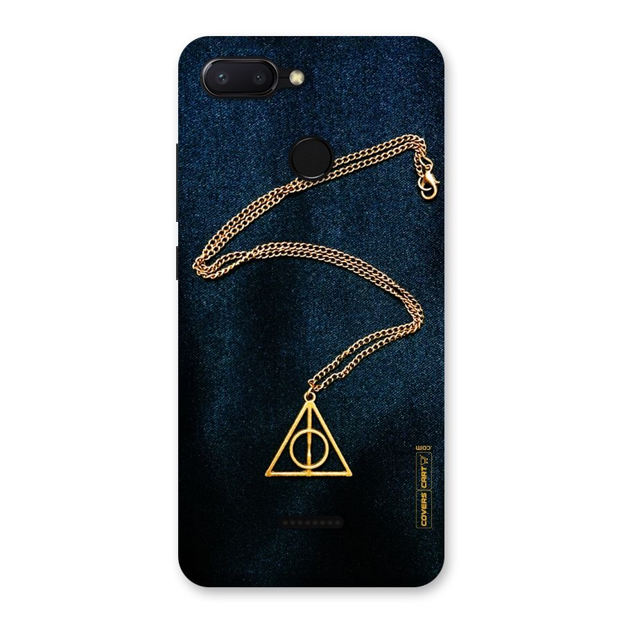 Golden Chain Back Case for Redmi 6