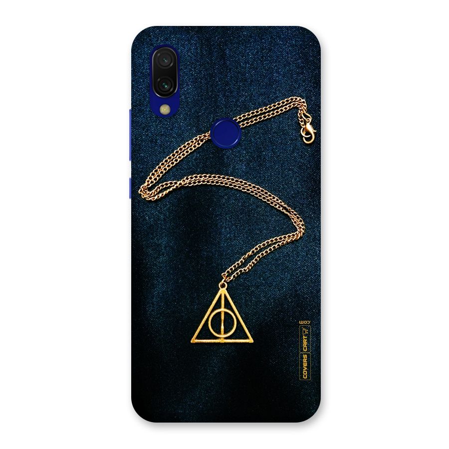 Golden Chain Back Case for Redmi 7