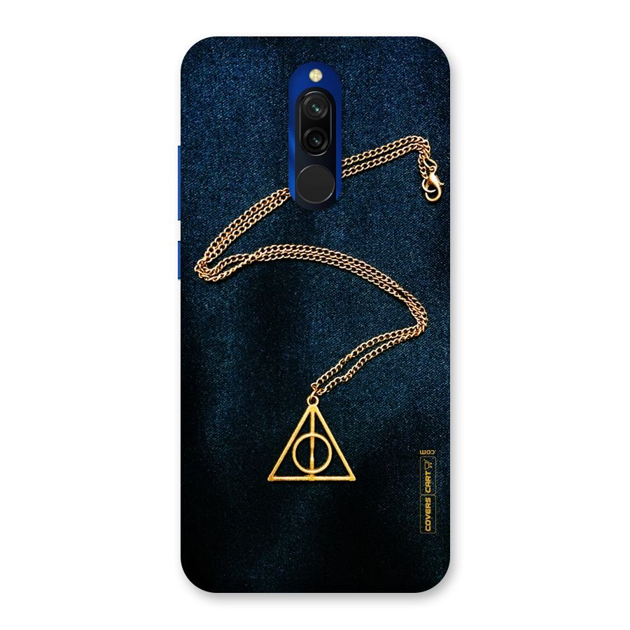 Golden Chain Back Case for Redmi 8