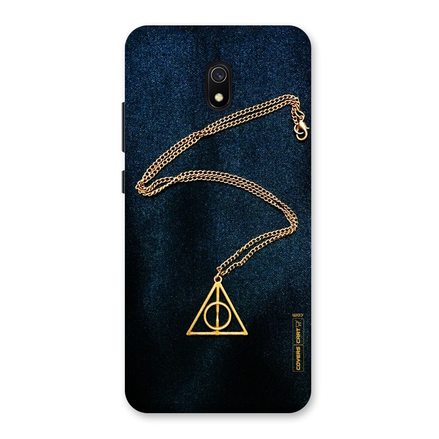 Golden Chain Back Case for Redmi 8A