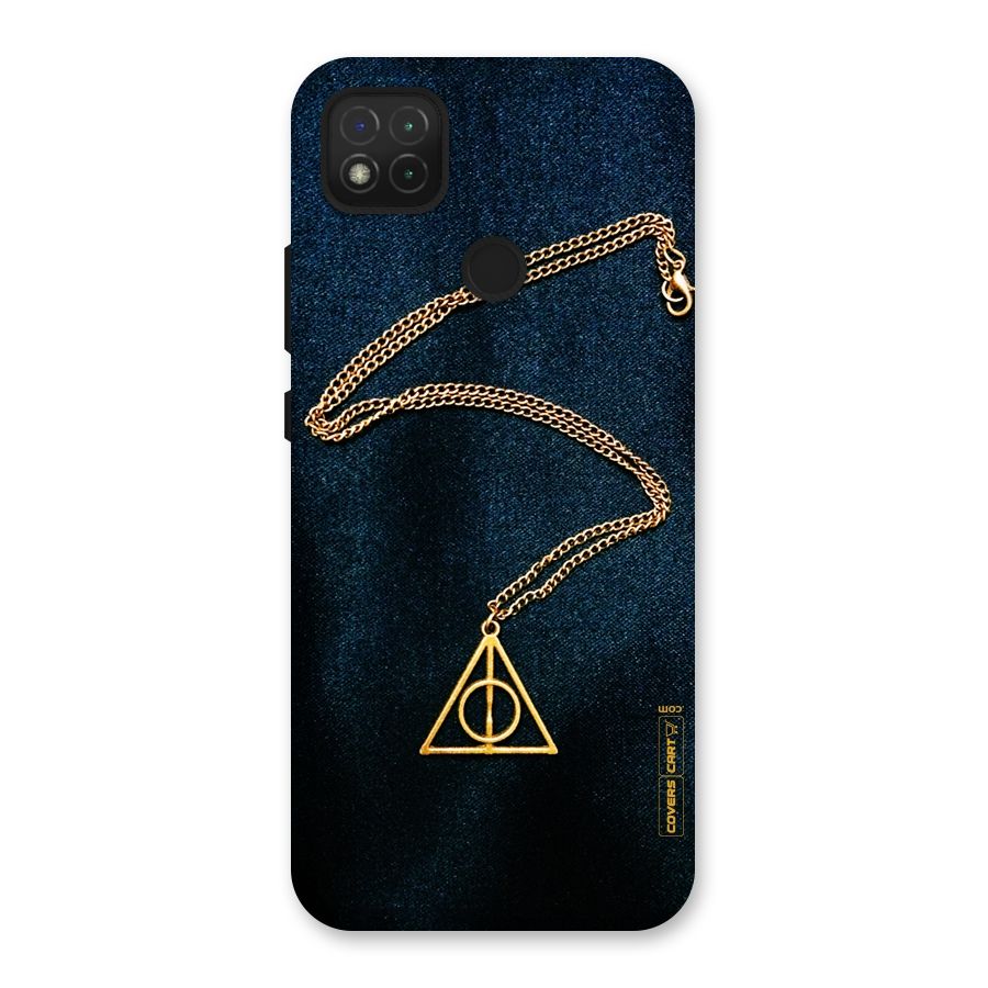 Golden Chain Back Case for Redmi 9C