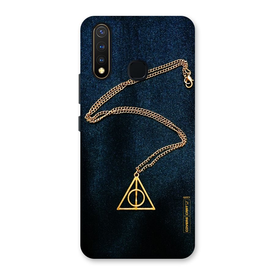 Golden Chain Back Case for Vivo U20