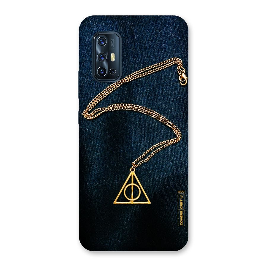 Golden Chain Back Case for Vivo V17