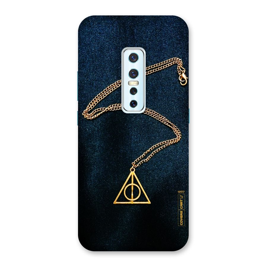 Golden Chain Back Case for Vivo V17 Pro
