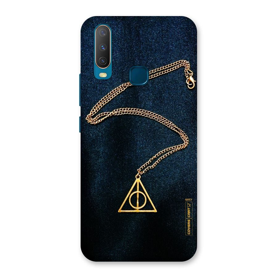Golden Chain Back Case for Vivo Y11