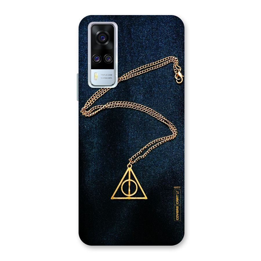 Golden Chain Back Case for Vivo Y31
