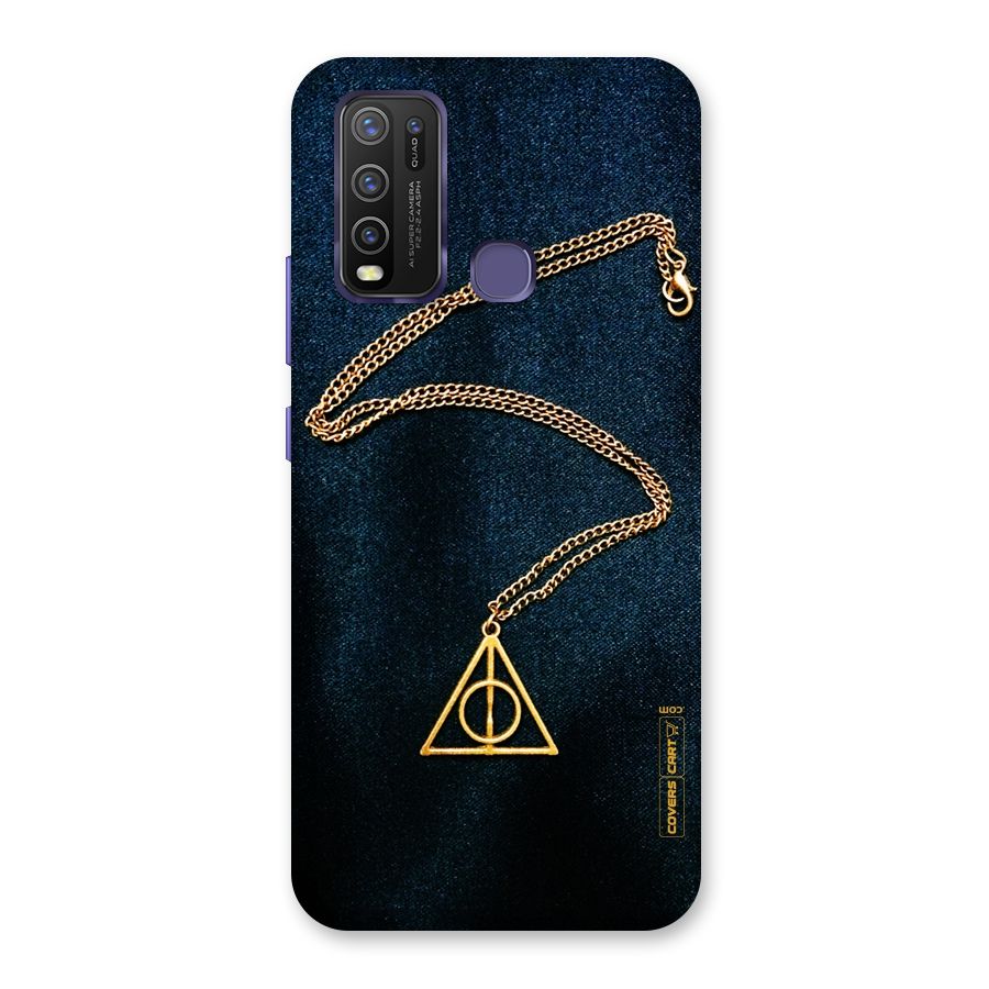 Golden Chain Back Case for Vivo Y50