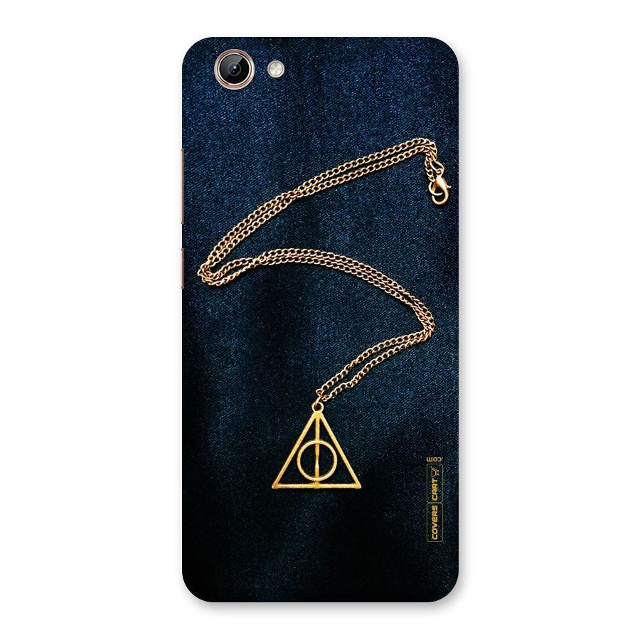 Golden Chain Back Case for Vivo Y71i