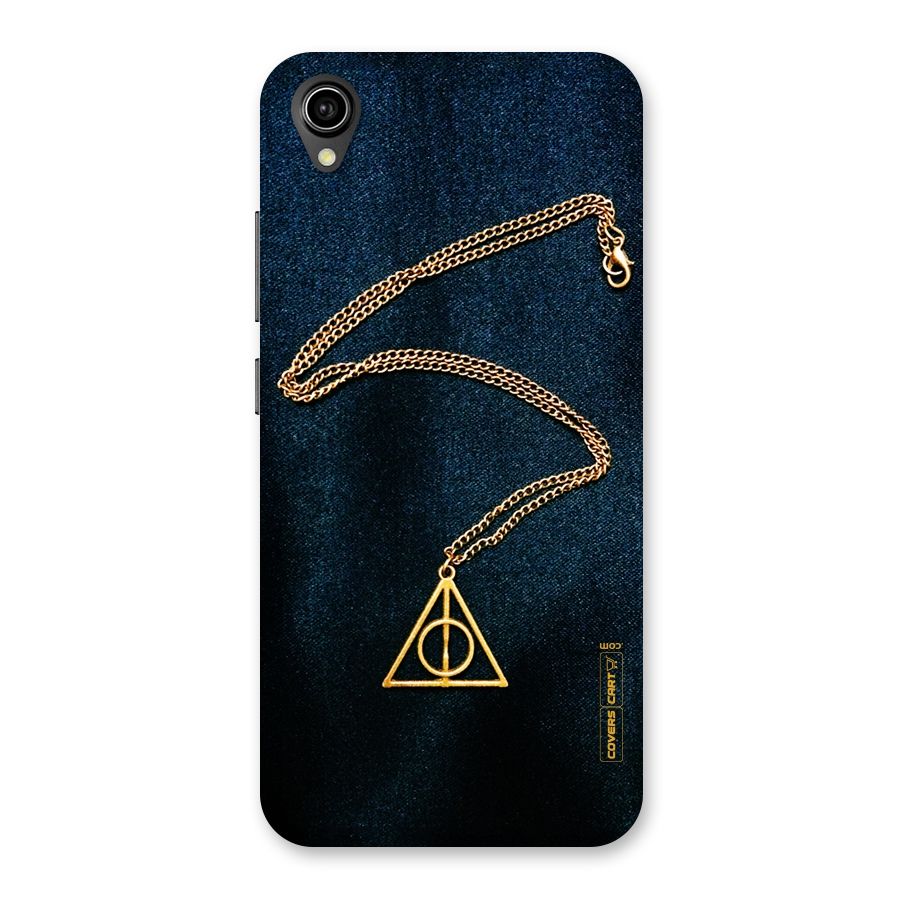 Golden Chain Back Case for Vivo Y90