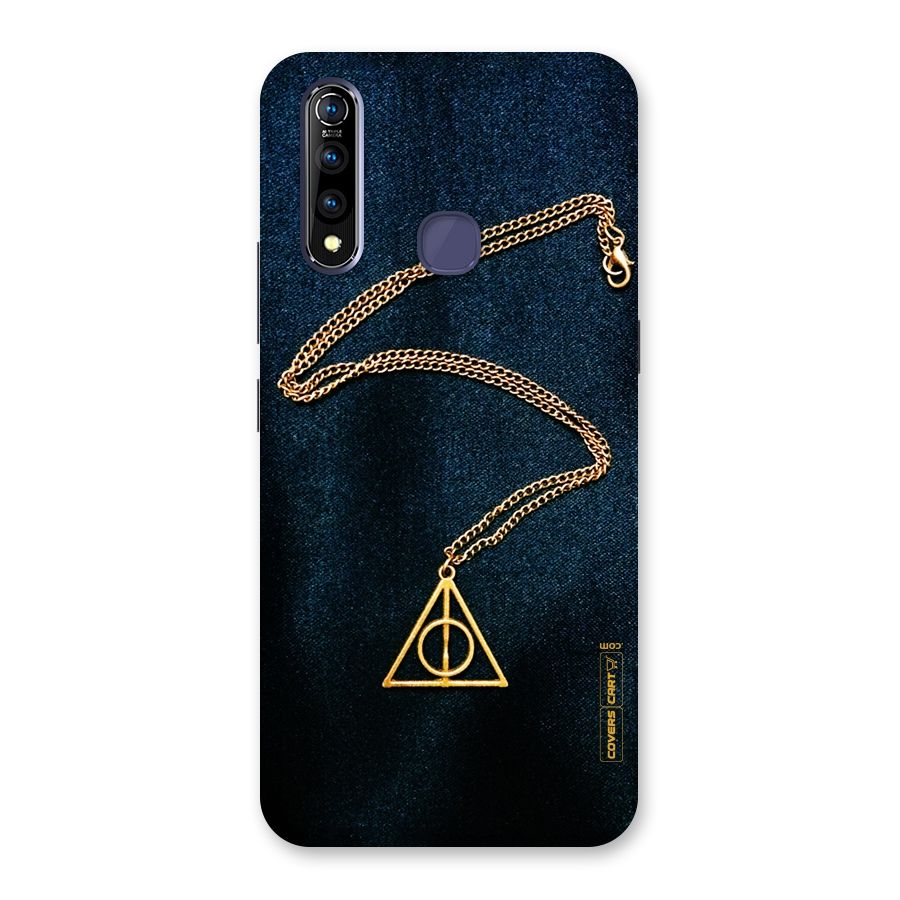 Golden Chain Back Case for Vivo Z1 Pro