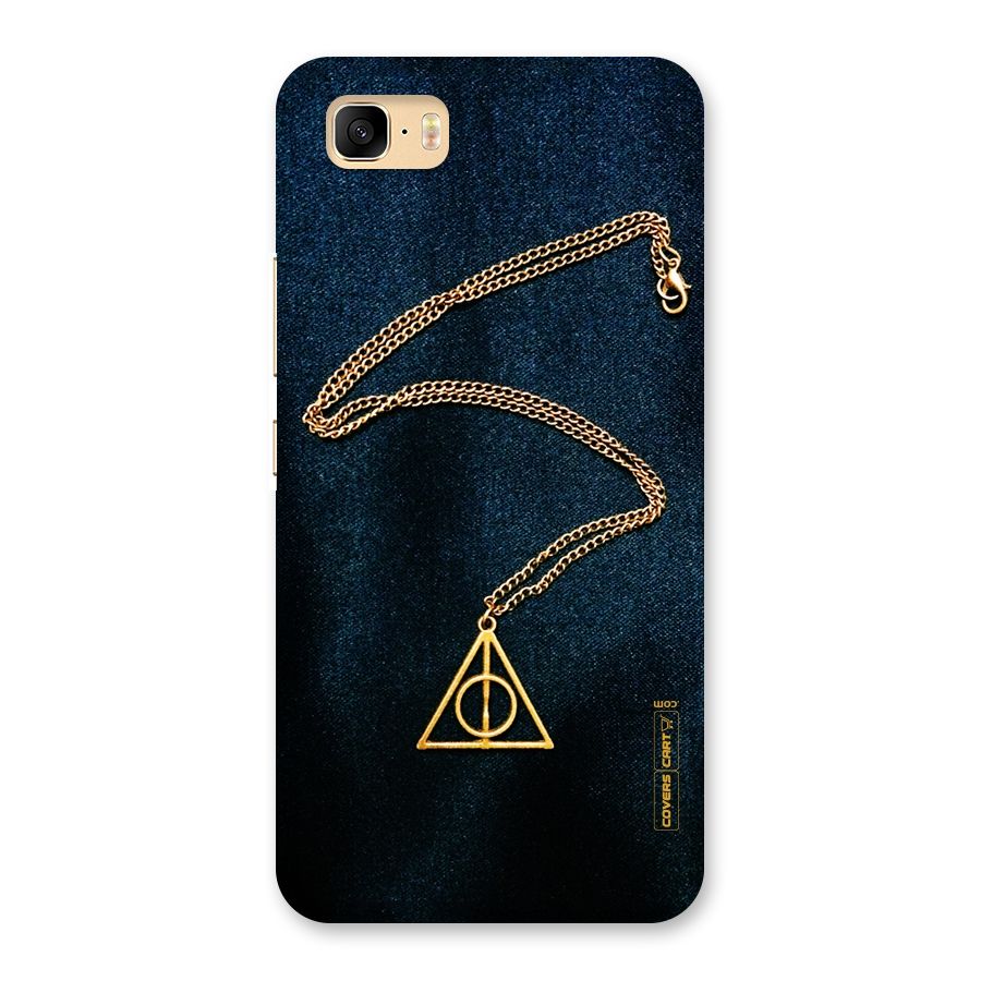 Golden Chain Back Case for Zenfone 3s Max