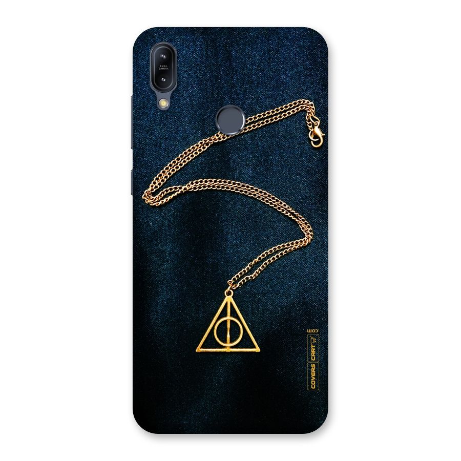 Golden Chain Back Case for Zenfone Max M2