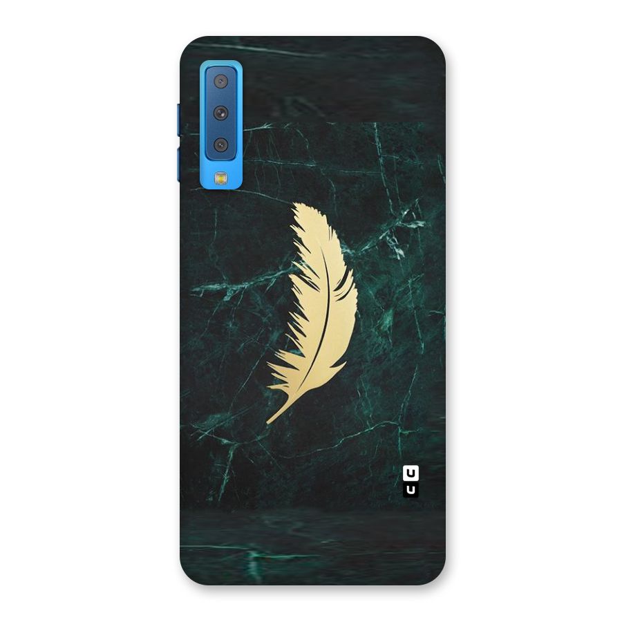 Golden Feather Back Case for Galaxy A7 (2018)