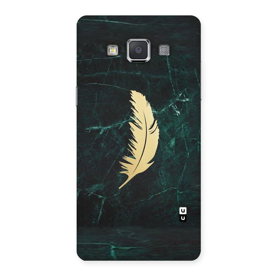 Golden Feather Back Case for Galaxy Grand Max