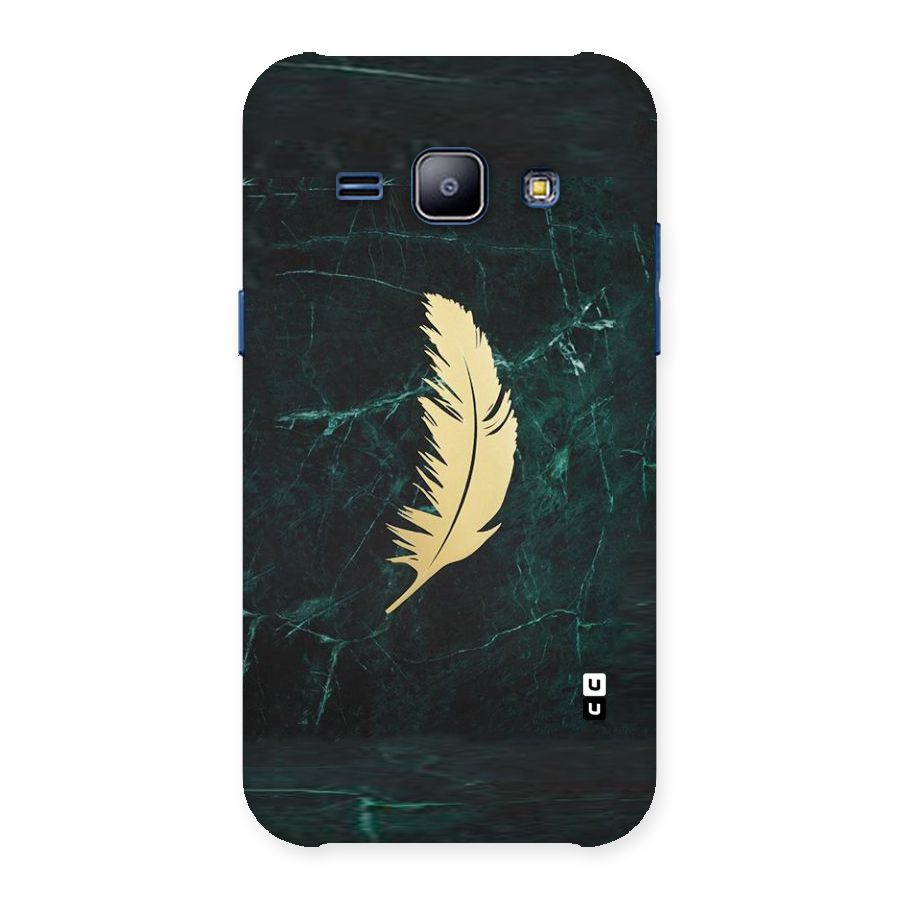 Golden Feather Back Case for Galaxy J1