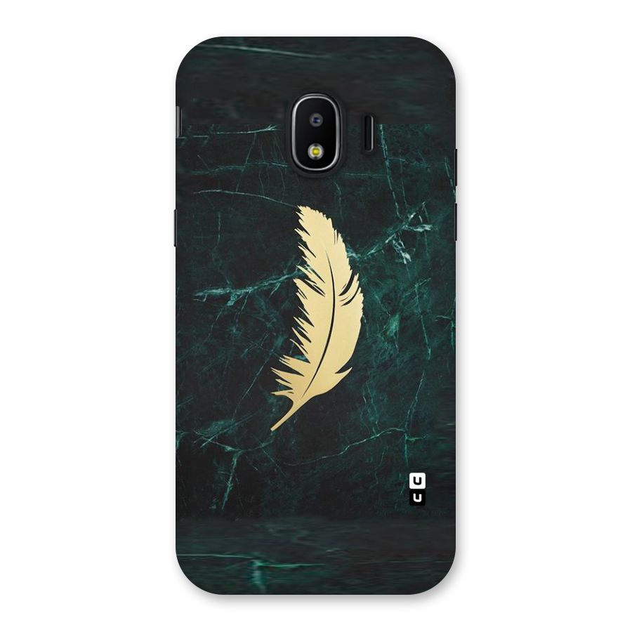 Golden Feather Back Case for Galaxy J2 Pro 2018
