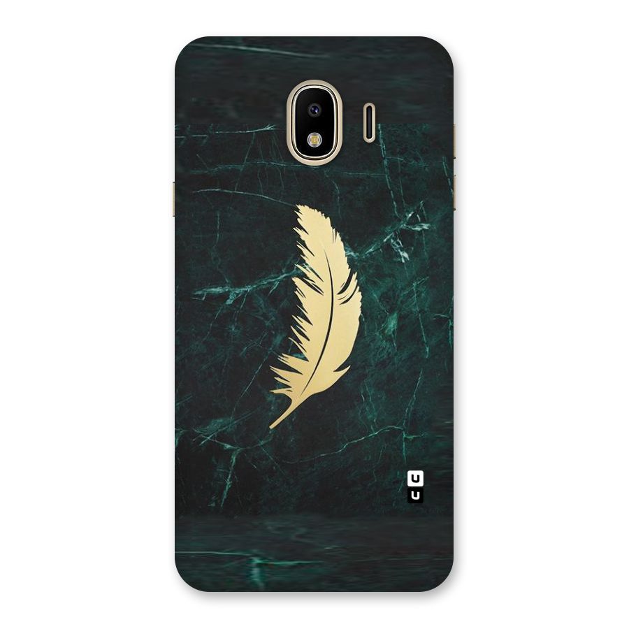 Golden Feather Back Case for Galaxy J4