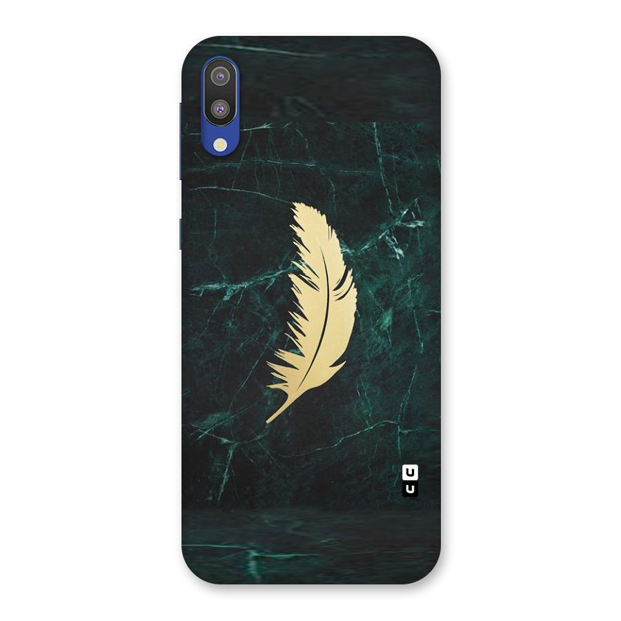 Golden Feather Back Case for Galaxy M10