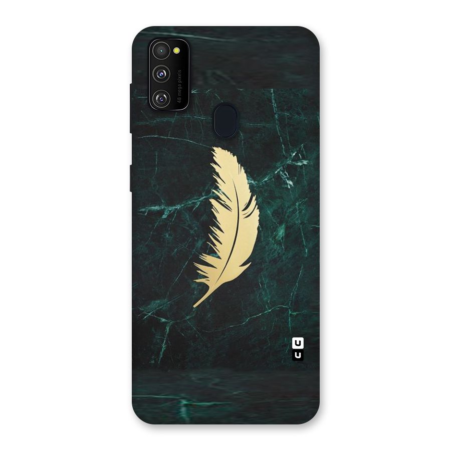 Golden Feather Back Case for Galaxy M30s