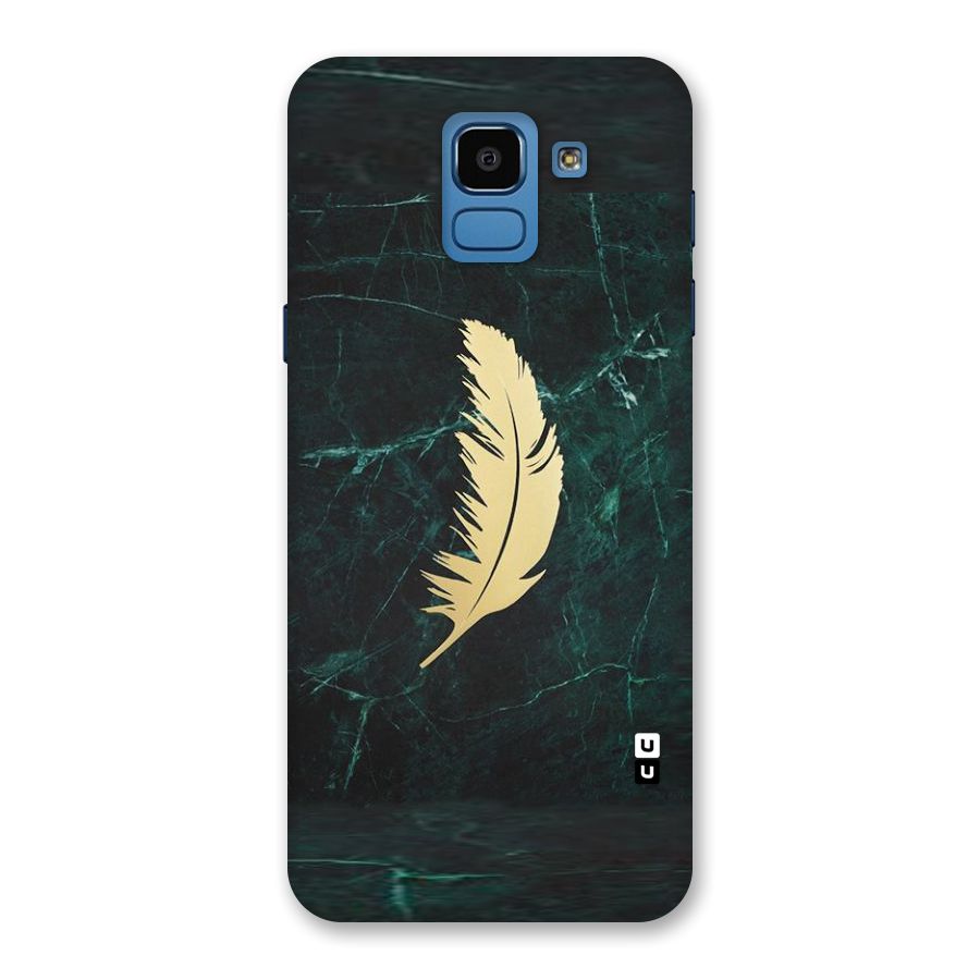 Golden Feather Back Case for Galaxy On6
