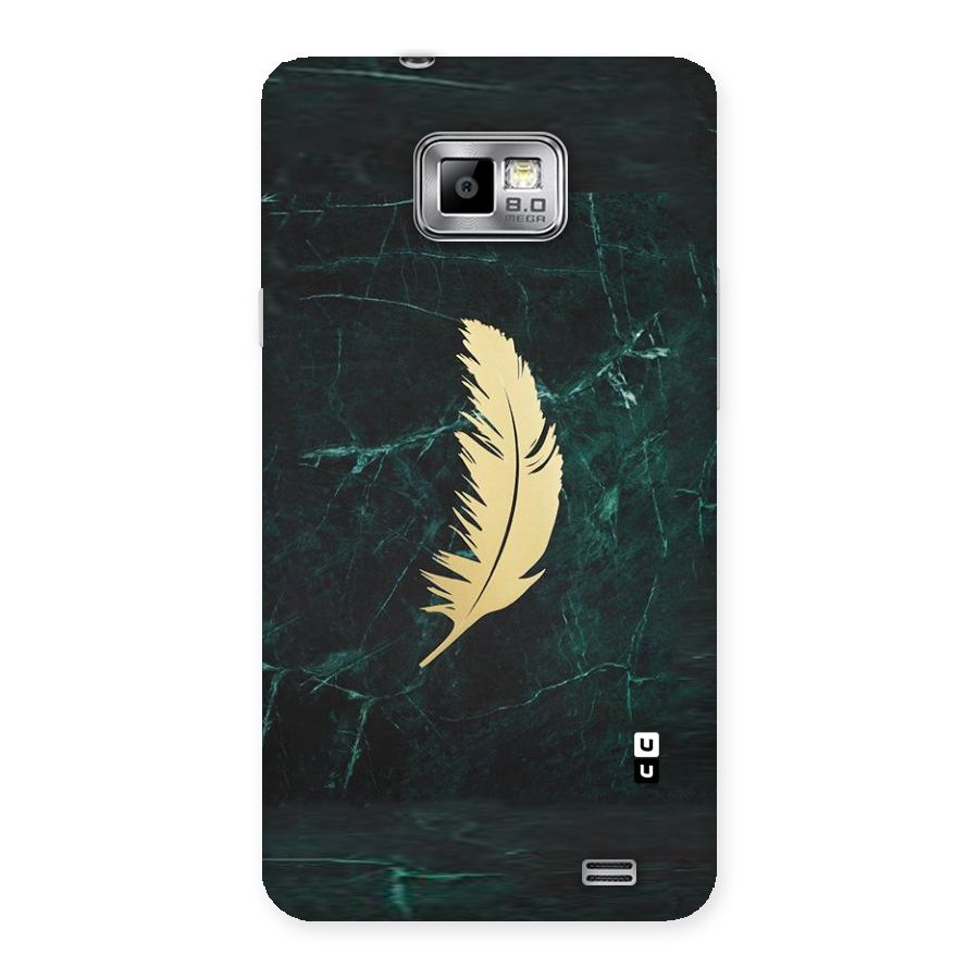 Golden Feather Back Case for Galaxy S2