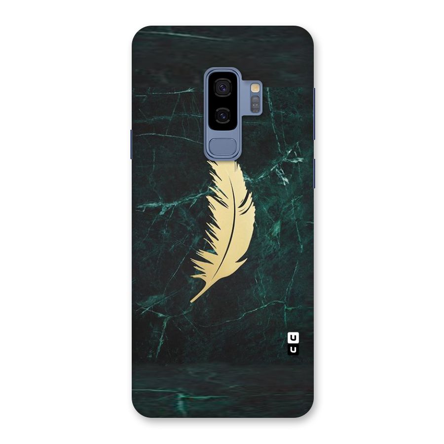 Golden Feather Back Case for Galaxy S9 Plus