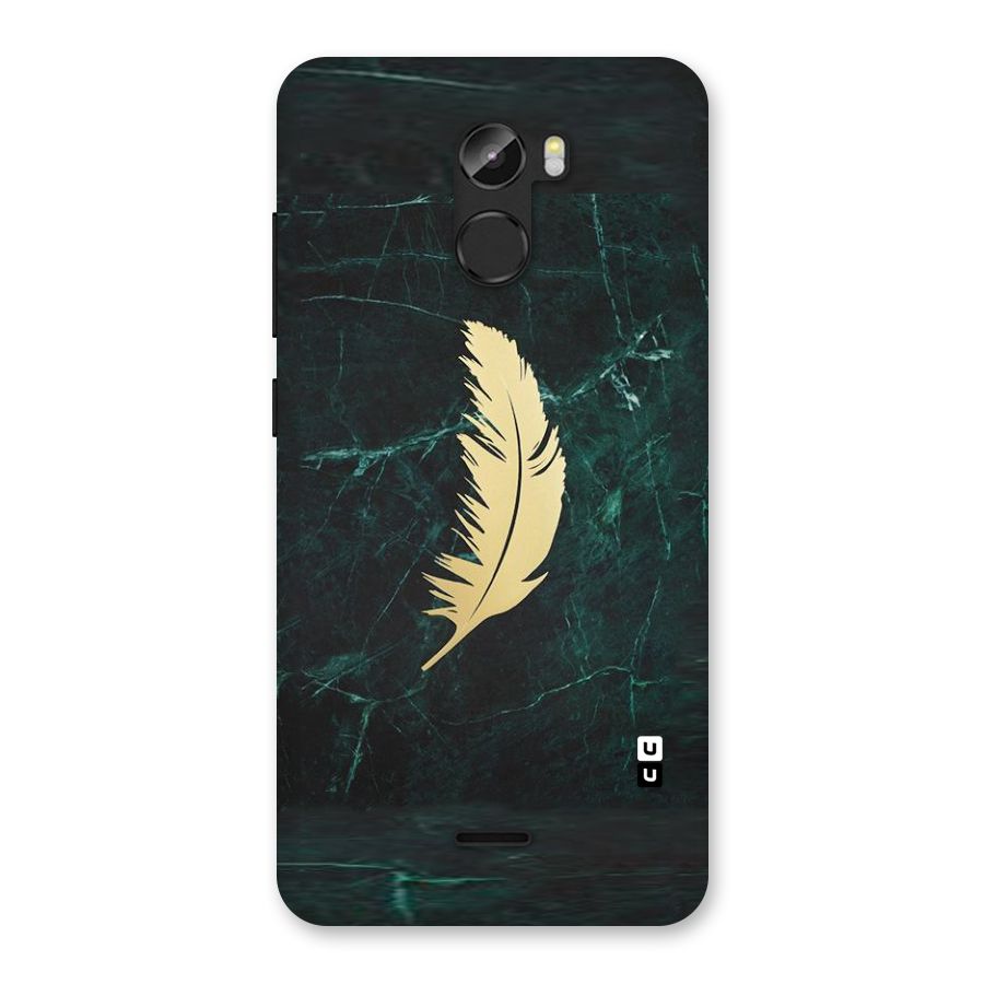 Golden Feather Back Case for Gionee X1