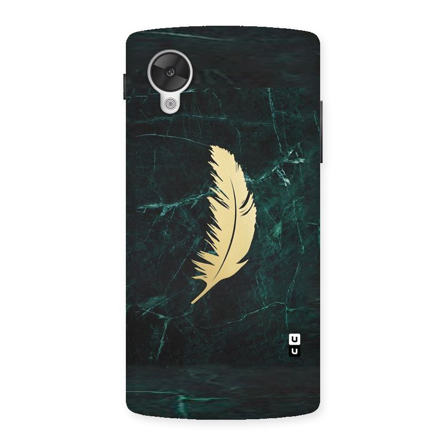 Golden Feather Back Case for Google Nexsus 5