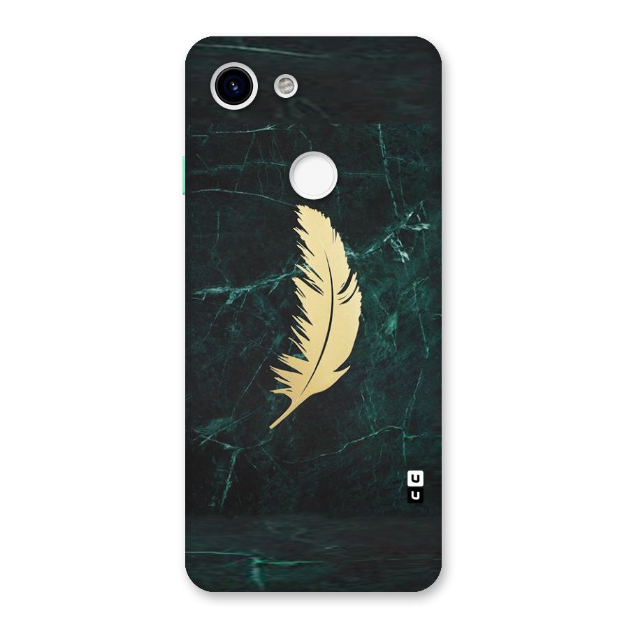 Golden Feather Back Case for Google Pixel 3