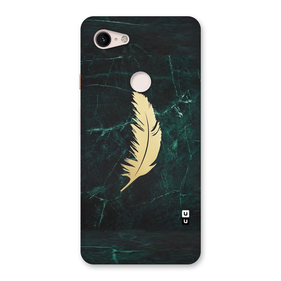 Golden Feather Back Case for Google Pixel 3 XL