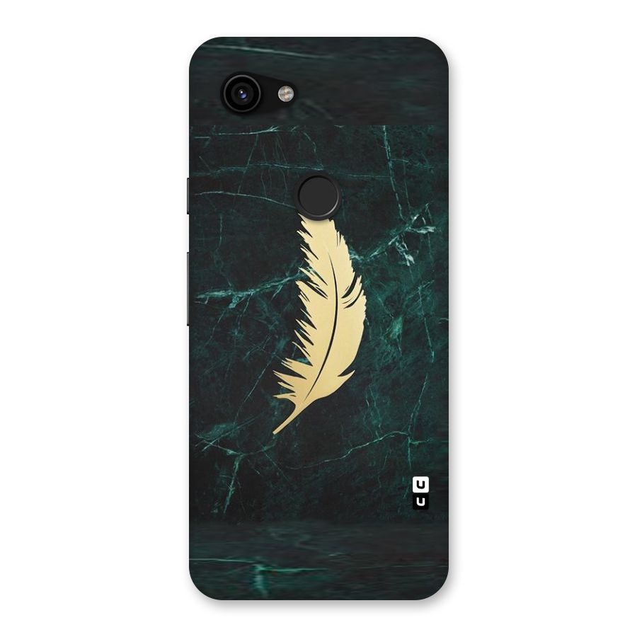 Golden Feather Back Case for Google Pixel 3a