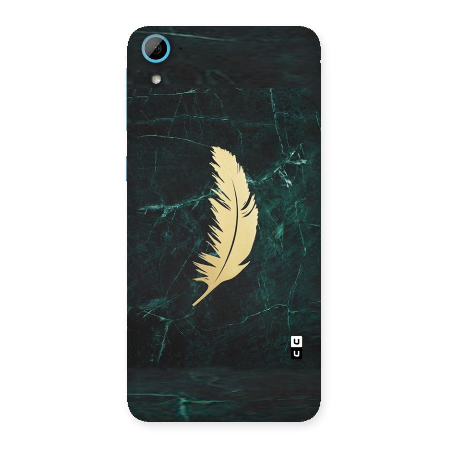 Golden Feather Back Case for HTC Desire 826