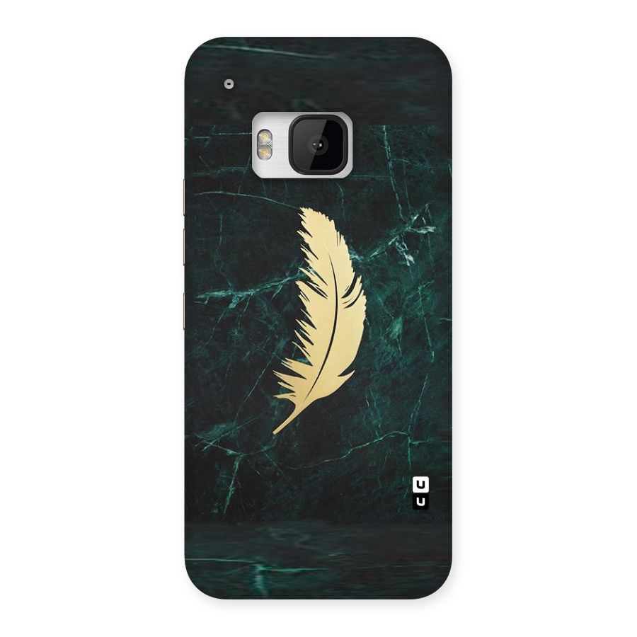 Golden Feather Back Case for HTC One M9